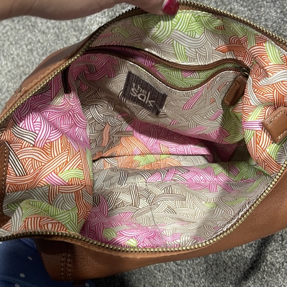 Brown Pebbled leather The Sak purse 👜 - Picture 6 of 6